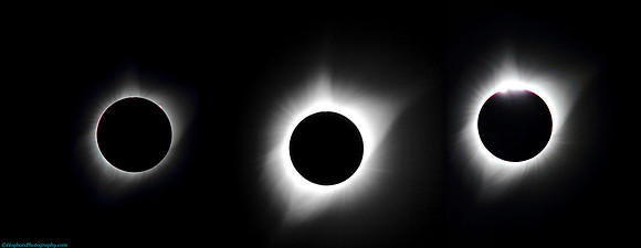 Solar Eclipse Totality Panorama