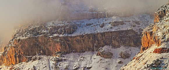 Wind River Canyon, Winter Landscape, Wyoming