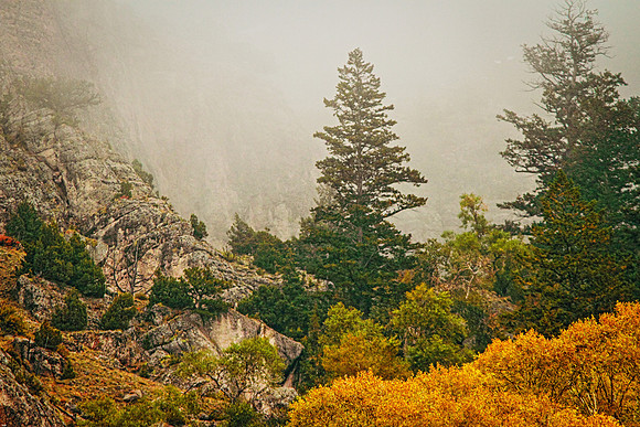 Wyoming Landscape, Wind River Canyon
