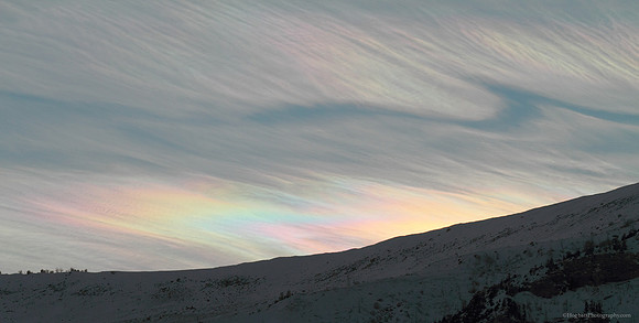 Winter Sunset, Wind River Canyon, Wyoming